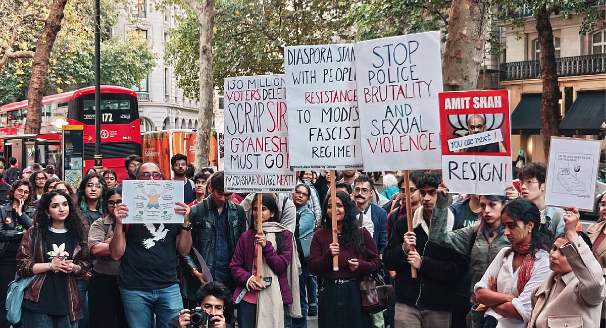 Diaspora groups in UK convene 'Emergency Protest' in solidarity with Delhi protests