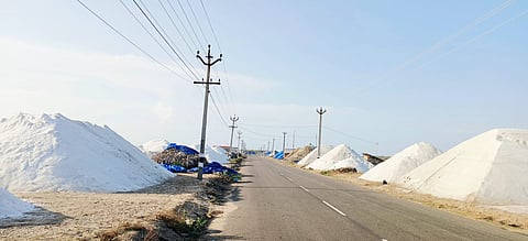 Producers said unsold salt stocks currently stand at around 1.25 lakh tonnes, compared to 40,000 tonnes at the end of last season