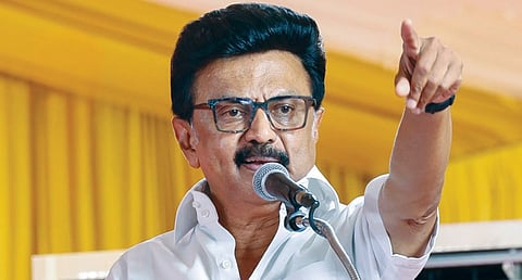 DMK president MK Stalin 