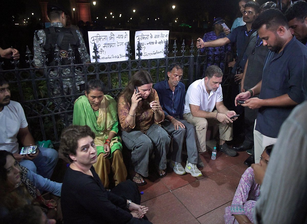 Rahul writes to President, Congress protests over Gautam’s appointment; seeks deferment till Ankita probe ends