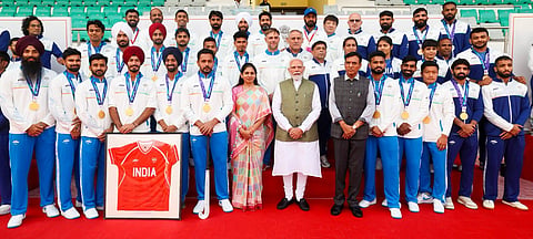 Prime Minister Narendra Modi on Thursday lauded India's Asian Games heroes.