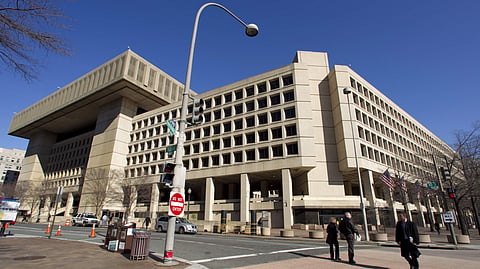 FBI headquarters J. Edgar Hoover building in Washington.