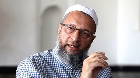AIMIM president and Hyderabad MP Asaduddin Owaisi.
