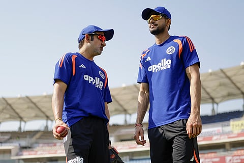 Gautam Gambhir and Shubman Gill