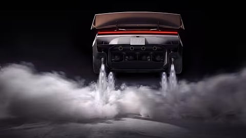 The new Tesla Roadster using thruster technology adapted from SpaceX