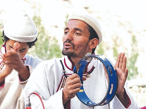 Balti musician Gulzar Hussain