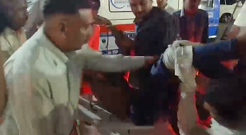 During the operation, the accused allegedly retrieved another firearm hidden at the location and fired at the police team.