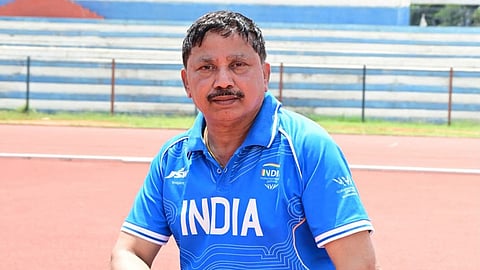 Para athletics head coach Satyanarayana.