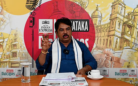 Leader of Opposition in Karnataka Legislative Assembly R Ashoka in an exclusive conversation with TNIE during Express Dialogues.