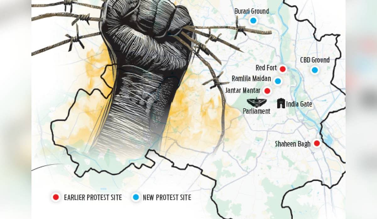 Mute, Unmute: The changing protest map of Delhi