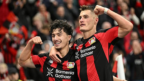 Schick's goal 14 minutes from time made him the first Leverkusen player to score in each of the first six matches in a Bundesliga season.