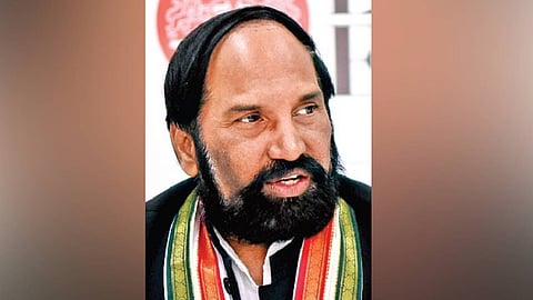 Telangana's Irrigation and Civil Supplies Minister N Uttam Kumar Reddy