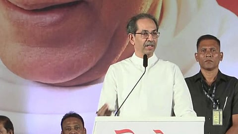 Shiv Sena (UBT) chief Uddhav Thackeray.