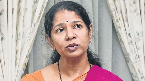 DMK deputy general secretary and MP Kanimozhi Karunanidhi 