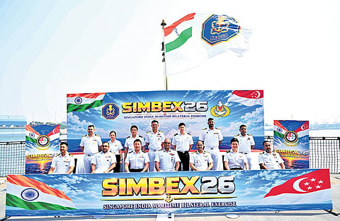 The 33rd edition of the Singapore-India Maritime Bilateral Exercise (SIMBEX) commenced at the Eastern Naval Command headquarters in Visakhapatnam on Wednesday, Oct 21, 2026.