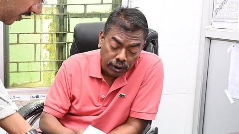 Basant Soren, a JMM MLA from the Dumka Assembly constituency.