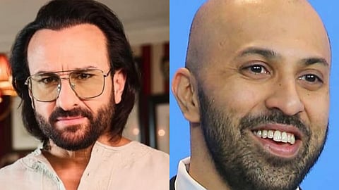 Saif Ali Khan (left) and director Ritesh Batra