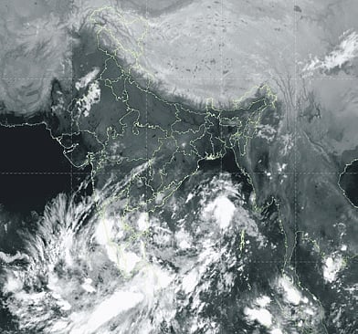 Weather models such as ECMWF, ECAI and NCEP GFS indicate that the system could intensify into a very severe cyclonic storm