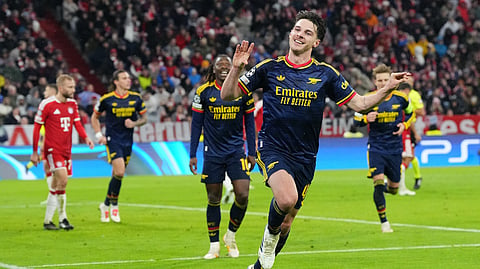 Harry Kane has a big night in Bayern Munich's 2-2 draw with Arsenal in the Champions League.
