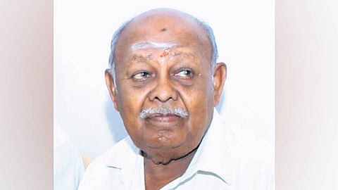 The deceased (in picture): KV Ramaraj.
