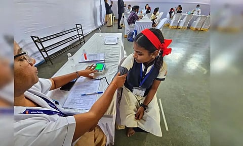 Under the Rashtriya Bal Swasthya Karyakram (RBSK), medical health authorities have conducted free health screenings for 27.54 lakh children across Andhra Pradesh