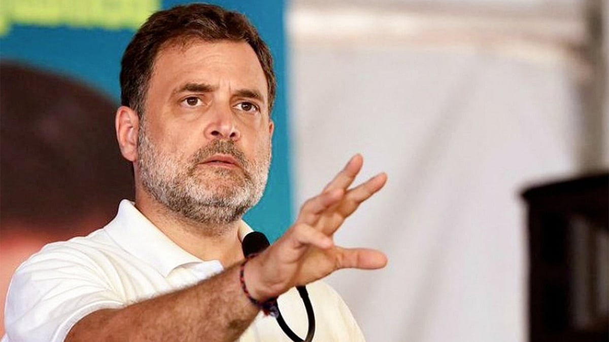 Congress leader Rahul Gandhi.