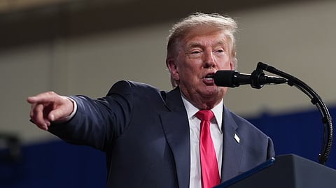 US President Donald Trump