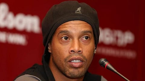 Brazil legend Ronaldinho 