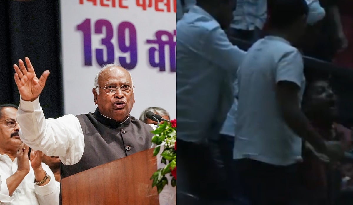 Kharge's 'Modi ka baap' remark sparks ruckus at Patna event; BJP says Congress displaying 'frustration'
