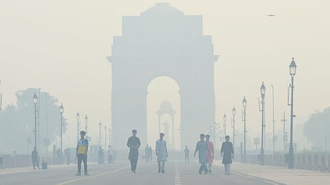 Initiatives such as spraying water and mist has already been put in place to curb rising air pollution in city.
