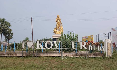 In Kovvur, the town requires 126 km of drainage channels but has only 83.97 km.