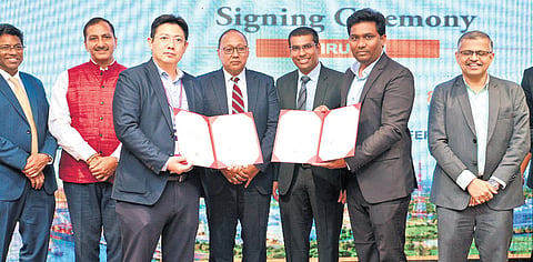 As many as 67 MoU were signed at the CII regional meet held in Sri City  