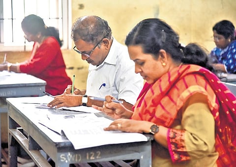 A special TET for in-service teachers was held in July this year.  