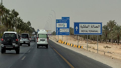 Saudi coalition says intercepted missile after Houthis hit Riyadh airport.