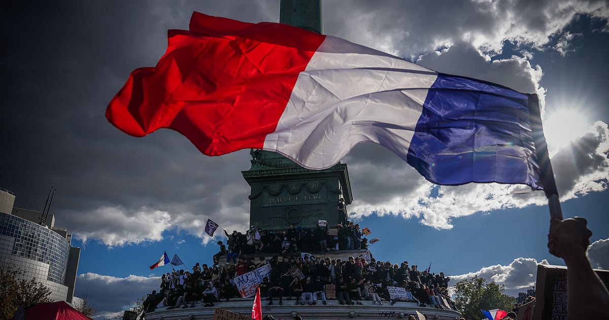France's youth are outnumbered. Their protests are testing who gets heard