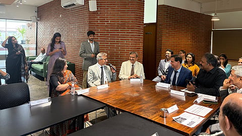 Roundtable discussion in progress