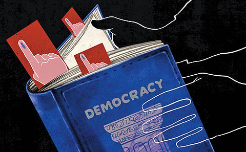 Democracy as a set of perceptions does not work purely on representation