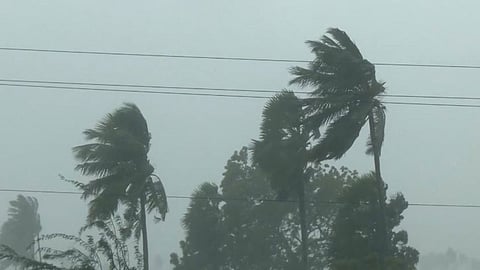 The water level at the Baghalati Dam on the Bahuda river crossed the danger mark following heavy rainfall, leading to a rise in water levels at railway bridges between Ichchapuram and Jhadupudi, a statement said.