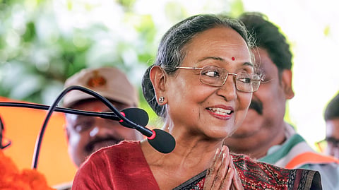Former Lok Sabha Speaker Meira Kumar.