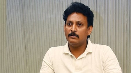 Former school education minister Anbil Mahesh Poyyamozhi.