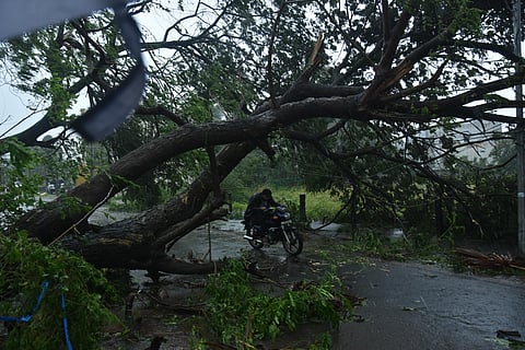 Emergency operations have focused on rapidly clearing road obstructions and addressing waterlogging caused by cyclone Arnab. 