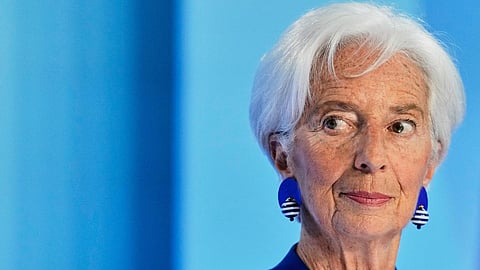 President of the European Central Bank, Christine Lagarde.