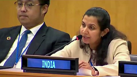  Soumya Nair, counsellor at India's Permanent Mission to the UN.