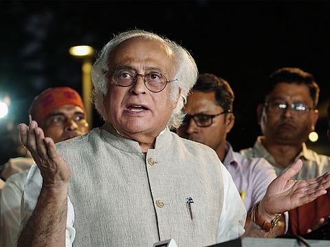 Congress general secretary in charge of communications Jairam Ramesh