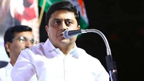 Congress MLC Abhijeet Wanjari.