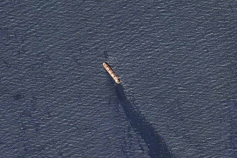 Oil spill, fertilizer leak from sinking of cargo ship highlight risks ...