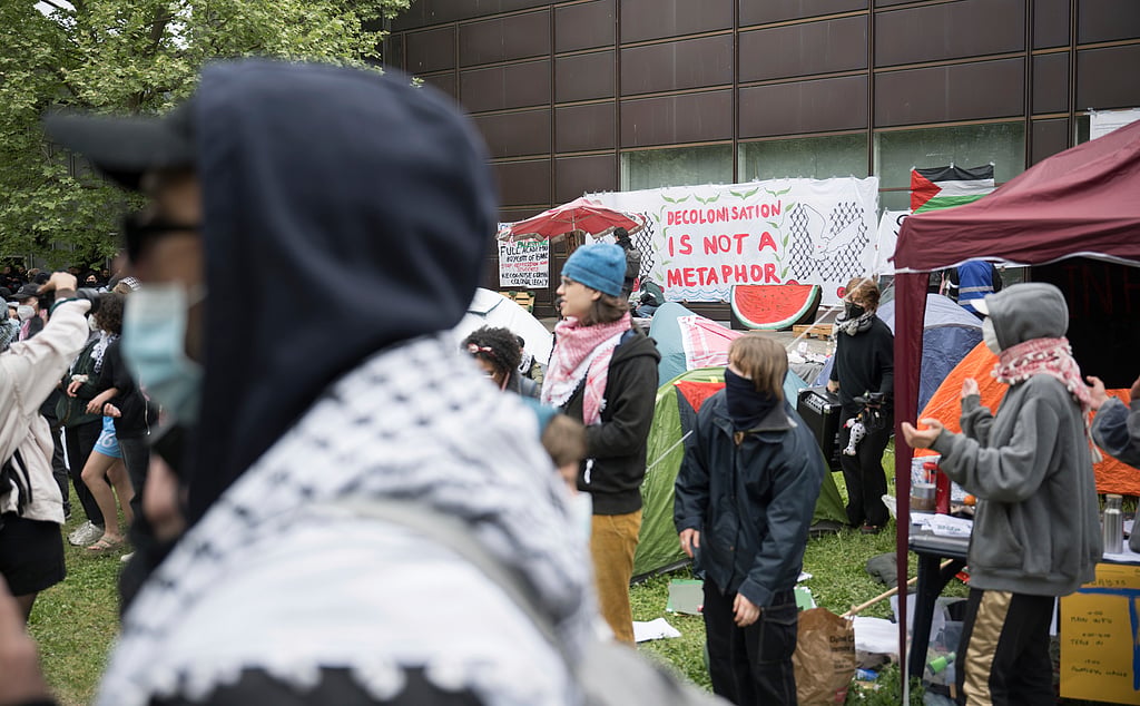 Police break up pro-Palestinian student protest in Berlin as ...