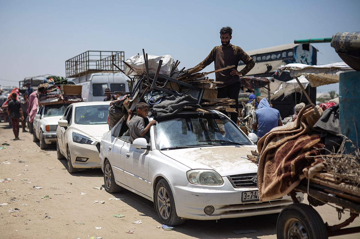‘Carry your son and run’: Gaza families describe fleeing Rafah under ...