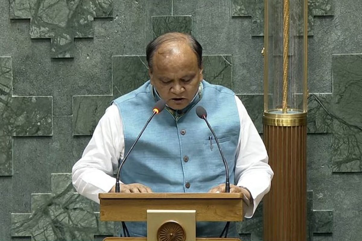 BJP MP invoking 'Jai Hindu Rashtra' after taking oath triggers ...