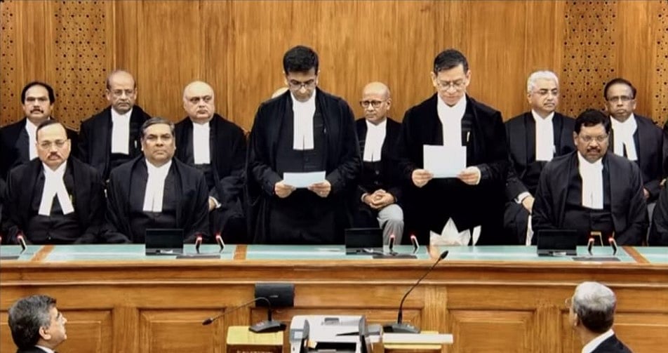 Two new judges sworn-in as Supreme Court judges; top court gets full ...